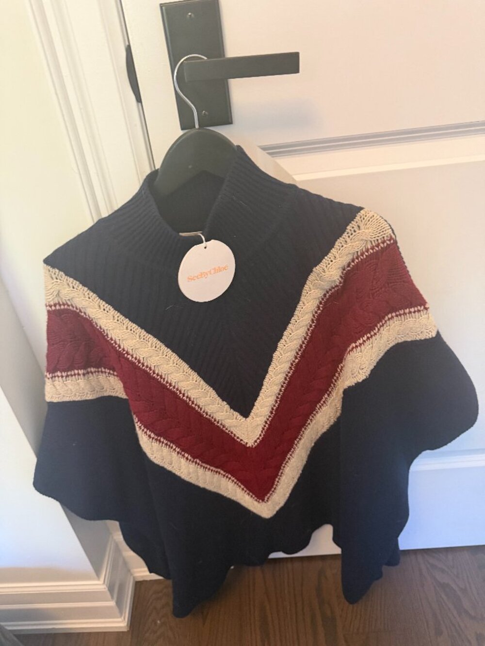 See by Chloe poncho